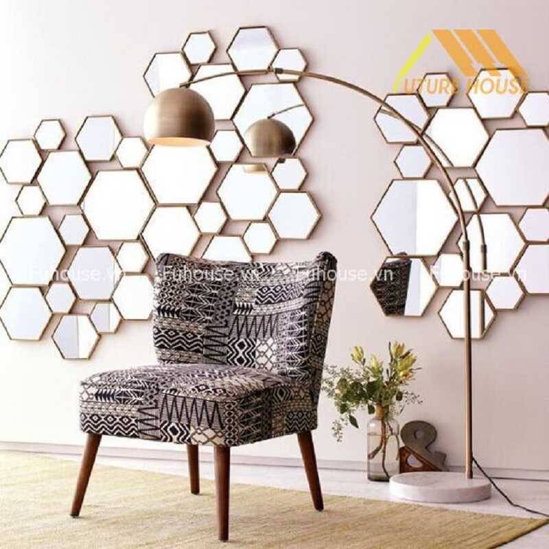 Gương decor xứng đáng ngự trị tại hộc âm tường nhà bạn